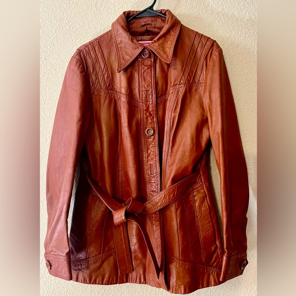 1970’s Vintage leather jacket